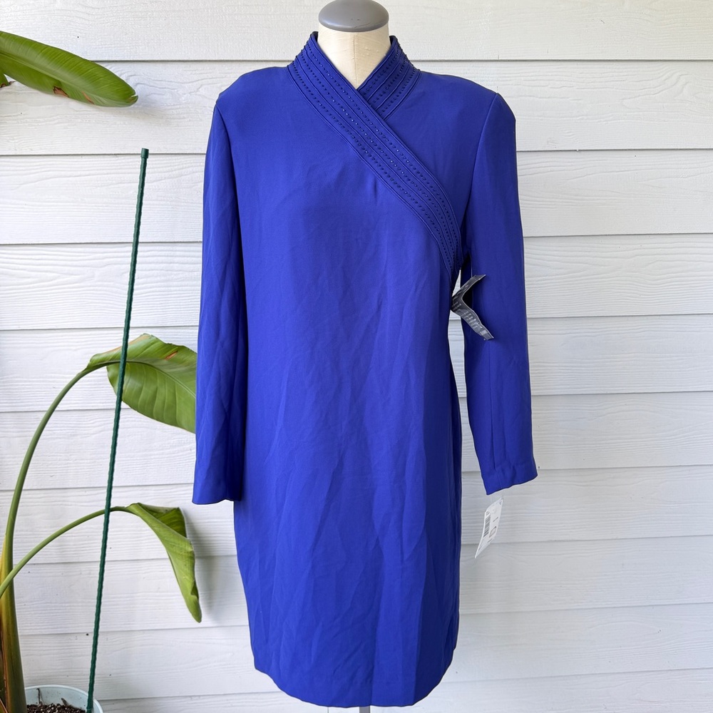 Liz Claiborne Blue Dress Size‎ 8. BNWT